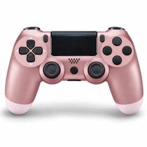Controle Sem Fio Compatível Com Play4 Ps4 Playstation 4 / slim / pro / pc E Smart Tvs Samsung COR:ROSE