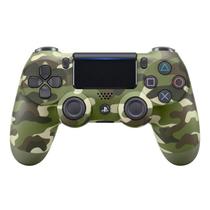 Controle Sem Fio Compatível Com Play4 Ps4 Playstation 4 / slim / pro / pc E Smart Tvs Samsung COR:VERDE CAMUFLADO