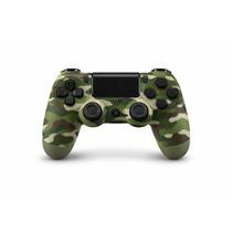 Controle Sem Fio Compatível Com Play4 Ps4 Playstation 4 / slim / pro / pc E Smart Tvs Samsung Cor Verde Camuflado