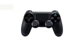 Controle Sem fio compatível com Playstation 4 Dualshock 4 Preto - AreGames