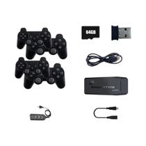 Controle Sem Fio Console De Videogame 4K 20000 Jogos 64GB 32GB Presente Retro Para Meninos - BOYHOM