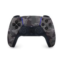 Controle Sem Fio Dualsense PlayStation 5 Cinza Camuflado