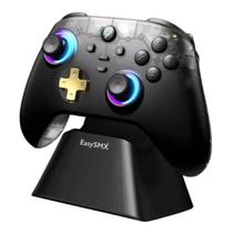 Controle Sem Fio EasySMX D05 c/ Dock - Preto