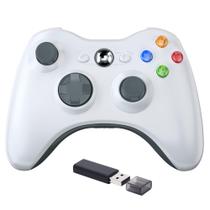 Controle sem fio KIWITATA para Xbox 360 e PC 2,4 GHz com vibração Controle sem fio KIWITATA para Xbox 360 e PC 2,4 GHz com vibração