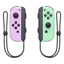 Controle Sem Fio Nintendo Switch Joy-Con Roxo E Verde Pastel