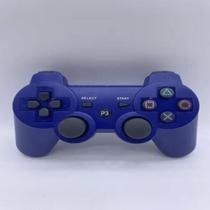 Controle Sem Fio P3 Bluetooth Estilo PS3 Azul