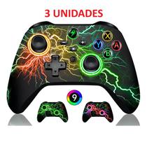 Controle Sem Fio Para Pc Switch Android Ios Led Rgb Qualidade Premium