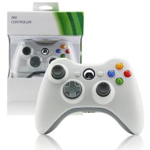 Controle Sem Fio Para Xbox 360 Joystick Wireless Branco - TechBrasil
