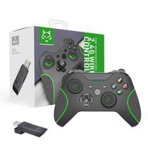 Controle Sem Fio Para Xbox One - Xbox Series - PS3 - Computador Preto - TechBrasil