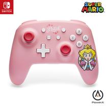 Controle Sem Fio PowerA Princesa Peach para Nintendo Switch