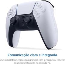 Controle sem fio ps5 dualsense branco