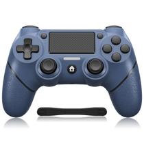 Controle Sem Fio PSCHOISE P-4 - Compatível com PS4, PS3, PS4 Pro e PS4 Slim