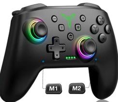 Controle Sem Fio Rgb Compatível Switch Lite Oled Pc Q218