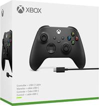 Controle Sem Fio Xbox + Cabo USB - Microsoft