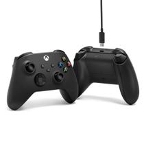 Controle sem Fio Xbox e Cabo USB