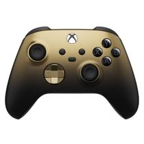 Controle Sem Fio Xbox Gold Shadow Microsoft Edicao Especial QAU-00068 Dourado/Preto