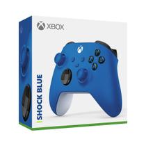 Controle Sem Fio Xbox Shock Blue - Series X, S, One - Azul - Microsoft