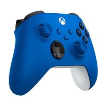Controle Sem Fio Xbox Shock Blue Series X S One Azul - Microsoft