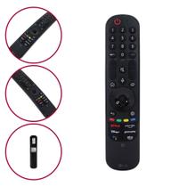 Controle Smart Magic LG MR22GN NFC Voz Movimento para TV 50NANO75SQA 55NANO80SQA Controle Smart Magic LG MR22GN NFC Voz Movimento para TV 50NANO75SQA 55NANO80SQA