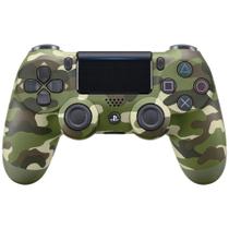 Controle Sony Dualshock 4 Compatível com PS4, Sem Fio, Green Camouflage, CUH-ZCT2U