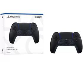 Controle Sony/PlayStation PS5 DualSense Sony - Midnight Black/Preto Lacrado Original Garantia Sony