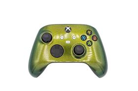 Controle Stelf Xbox Series Com Grip Green Gold Elite - Stelf Controles