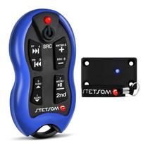 Controle Stetsom Longa Distância SX2 Alcance 500m Universal 16 Funções Azul