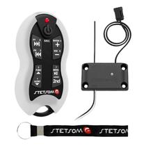 Controle Stetsom Longa Distância SX2 Alcance 500m Universal 16 Funções Branco Controle Stetsom Longa Distância SX2 Alcance 500m Universal 16 Funções Branco