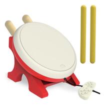 Controle Tambor Taiko Drum Com 2 Baquetas Acessórios Compatível com Nintendo Switch e N- Switch Lite - JSX