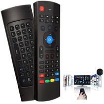 Controle Teclado Air Mouse Usb Sem Fio Usb 2.4g Pc Tv