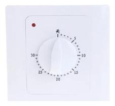 Controle Temporizador Mecânico Contagem 30 Minuto 110v/220v Controle Temporizador Mecânico Contagem 30 Minuto 110v/220v