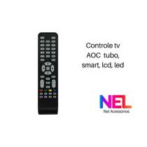 Controle tv AOC smart, lcd, led, tubo, plasma - sky