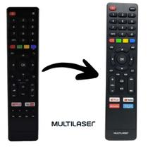 Controle Tv Multilaser Smartv Apenas Para Tl016, Tl11 ,tl012 , TL030 E TL035
