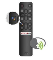 Controle Tv Smart 4k Tcl Semp Com Comando De Voz Original