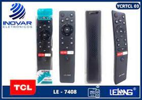 Controle Tv Tcl Comando De Voz 4k Smart le-7408 - lelong