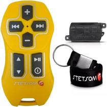 Controle Universal Longa Distância Stetsom SX Universal 200 metros Amarelo Controle Universal Longa Distância Stetsom SX Universal 200 metros Amarelo