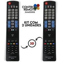 Controle Universal Samsung - Smart 3D Kit C/2 Unidades - 8039 - Nybc