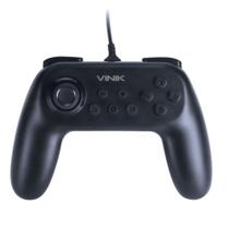 Controle USB 2.0 Compáivel com Switch Modelo NS Vinik Preto Controle USB 2.0 Compáivel com Switch Modelo NS Vinik Preto