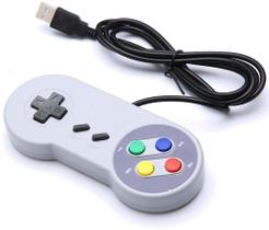 Controle USB para PC Android Win Linux Super NES Retro