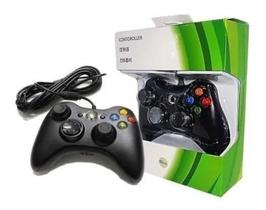 Controle Usb Xbox 360 Com Fio Aplicável Pc - Feir