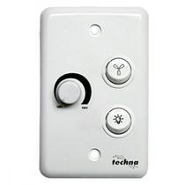 Controle Velocidade Rotativo C/Ch Bivolt Branco Techna