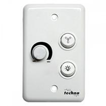 Controle Velocidade Rotativo C/Ch Bivolt Branco Techna