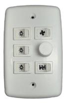 Controle Ventilador De Teto 4x2 110v 220v Bivolt 3 Lâmpadas