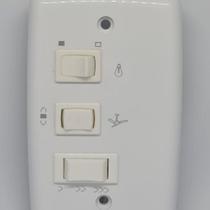 Controle Ventilador De Teto 4x2 C/ Capacitor 110v 127v 1 Interruptor
