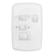 Controle Ventilador De Teto 4x2 C/ Capacitor 127v 2 Interrup Controle Ventilador De Teto 4x2 C/ Capacitor 127v 2 Interrup