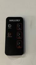 Controle Ventilador Mallory Com Pilha.