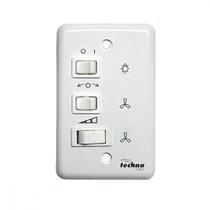 Controle Ventilador Techna Capacitivo 127V Branco Vt-007