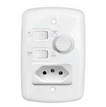 Controle ventilador teto dimmer tomada bivolt rima