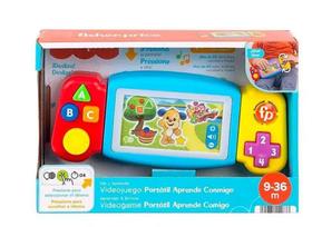 Controle Videogame Portátil Aprenda Comigo Fisher-Price - HNH13 - Mattel