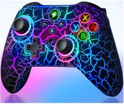 Controle Wireless NinjaPlusoX Pro para Nintendo Switch/Lite/OLED e PC - com Iluminação RGB